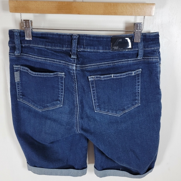 Paige Jax Knee-Length Denim Shorts Size 28 - Picture 4 of 9